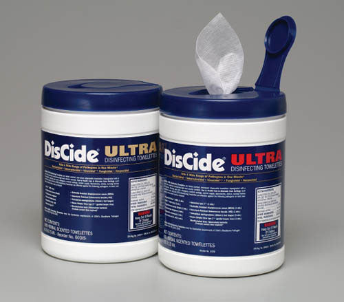 Discide Ultra Disinfecting Towelettes- 6 X 6.75 Pk/160