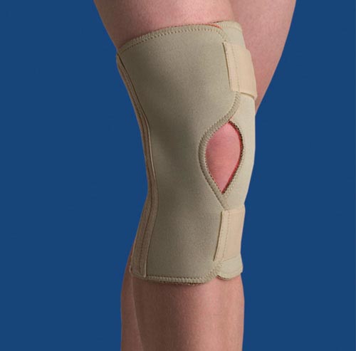 Thermoskin Open Knee Wrap Stabilizer Beige Small