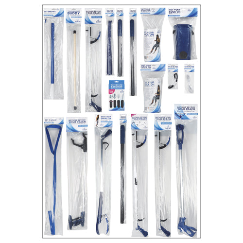 Planogram Aids to Daily Living 4' x 72