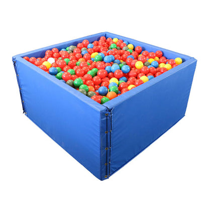 Panel Sided Ball Pit  6' x 6?' w/3500 Large Balls